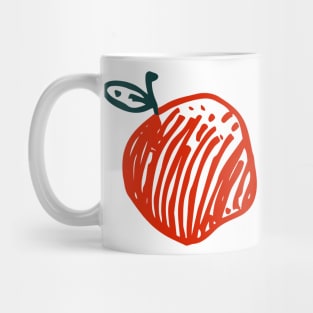 Red Crayon Appke Mug